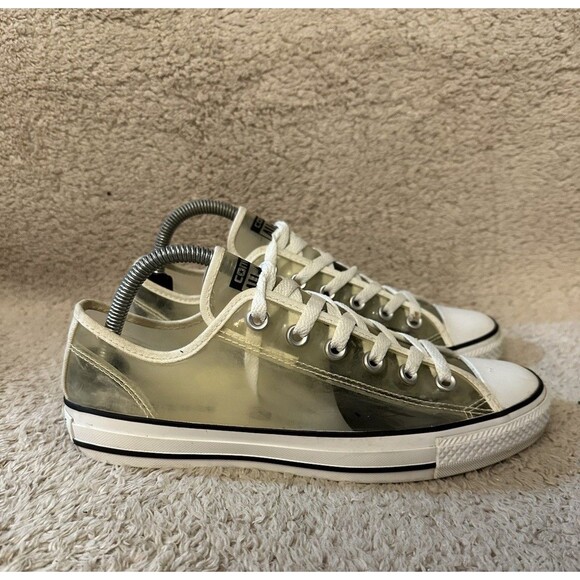 Converse Chuck Taylor All Star Clear Transparent Shoes Sneakers Women’s Size 9 - Picture 1 of 9